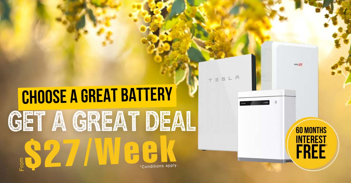 Affordable Home Solar Battery From $27/Wk* from Solahart Gympie